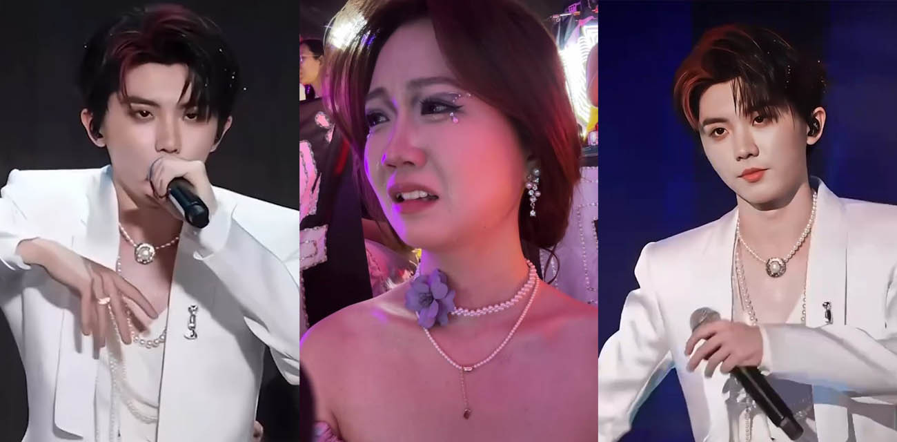 时代少年团【马嘉祺】女粉现场泪崩求爱，为补偿竟答应次日与粉丝激情做爱火爆全网